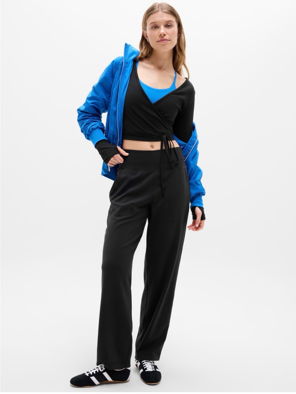 Athleta Venice Straight Leg Pant | Black #860874